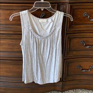 Chico’s size 1 Grey pattern Tank.